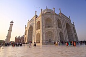The Taj Mahal in Agra, India, a World Heritage Site