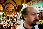 Spice Bazaar or Egyptian Bazaar, Eminonu, Istanbul, Turkey
