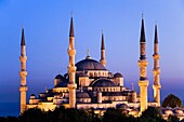 Mosque Sultan Ahmet Blue Mosque  Istanbul  Turkey