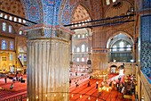 Mosque Sultan Ahmet, Blue Mosque  Istanbul  Turkey