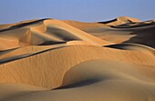 Sand Dunes in the Rub al-Khali    Asia, Arabia, United Arab Emirates, Arabian Peninsula