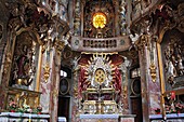 Altar of the Asamkirche, Munich, Bavaria, Germany