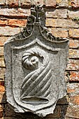 Medieval sculpture, Torcello, Venice, Veneto, Italy