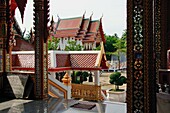 Watt Prok a Buddhist Temple at Ta Luang Thailand near Damnoen Saduak