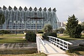 Principe Felipe Science Museum by Calatrava, Science and Arts City, Valencia, Spain