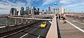 New York City´s Skyline and Brooklyn Bridge