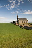 Small church between Crail and St Andrews, Fife, Scotland, UK