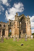 Melrose Abbey, Melrose, Scotland, UK