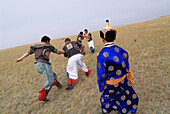 Mongolian wrestling, Amugulang, Inner Mongolia, China