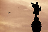 Monument to Colon, Barcelona, Catalonia, Spain