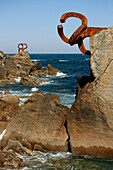 Peine de los Vientos Chillida, San Sebastian Donostia, Guipuzcoa Gipuzkoa Pais Vasco Euskadi, España Spain