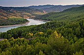 El Pantano de las Torcas en Cariñena es uno de los espacios naturaleza más bellos cerca de dicha localidad  Zaragoza, España