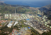 Petronor oil refinery, Muskiz, Biscay , Basque Country, Spain