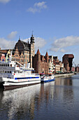 Poland, Gdansk, skyline, harbor