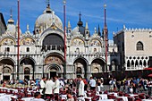 Italy, Venice, St Mark´s Basilica di San Marco, Piazza