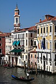 Italy, Venice, Grand Canal, gondola