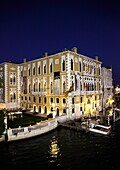 Italy, Venice, Grand Canal, Cavalli Franchetti Palace