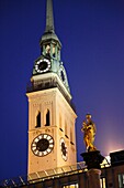 Germany, Bavaria, Munich, St Peter Church