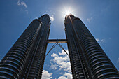 Petronas Twin Towers, Kuala Lumpur City Center, Kuala Lumpur, Malaysia, Asia