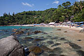 Laem Son Beach on the west coast of Phuket Island, Phuket Province, Thailand, Asia
