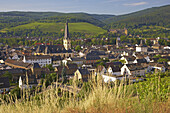 View at Ahrweiler, Bad Neuenahr-Ahrweiler, Ahr, Eifel, Rhineland-Palatinate, Germany, Europe