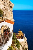 Cova d'en Xoroi, Cala en Porter, Minorca, Balearic Islands, Spain