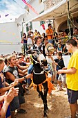 Sant Bartomeu festival. Ferreries. Minorca. Balearic Islands. Spain.