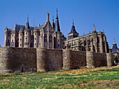 Cathedral and Episcopal Palace by Gaudi, Astorga, Maragateria, Leon province, Castilla-Leon, Spain