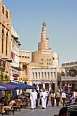 Souk Waqif and Islamic Center tower, Doha, Qatar