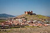 La Calahorra town and castle, Granada province, Andalusia, Spain