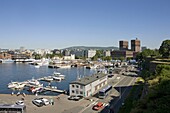 Harbour and City Hall building, Oslo, Norway