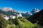 Pelmo mountain, Cadore region, Dolomites, Alps, Veneto, Italy