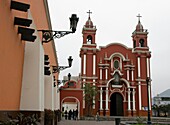Peru. Lima city. Church of Santa Rosa de Lima.