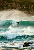 Andalusien, Atlantik, Cadiz, Costa de la Luz, Europa, Spanien, Tarifa, Wasser, Welle, A75-1139438, AGEFOTOSTOCK