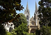 Sainte-Marie cathedral, Bayonne. French Basque Country, Aquitaine, Pyrenees-Atlantiques, France