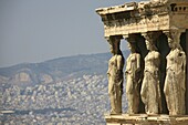 Porch of the Caryatids, Erechtheum, Acropolis, Athens, Greece