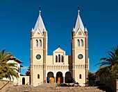 Namibia - The beautiful façade of St Mary's Cathedral, a Roman Catholic church in Namibia's capital Windhoek