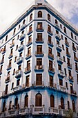 Cuba - One of the better looking façades in Centro Habana, a quarter of Cuba's capital Havana