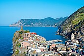 Vernazza. Cinque Terre. Liguria. Italian Riviera. Italy.