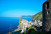 Vernazza. Cinque Terre. Liguria. Italian Riviera. Italy.