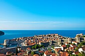Old medieval city. Dubrovnik. Dalmatian coast. Croatia.