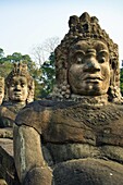 South Gate. Angkor Thom. Cambodia.