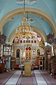 Israel, Jerusalem, Ein Karem, Russian Gornenskiy Gorny Monastery, Kazanskaya church