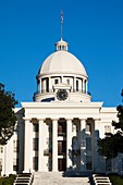 USA, Alabama, Montgomery, Alabama State Capitol, b 1851 late afternoon