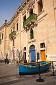 Malta, Valletta, Floriana, buildings at Pinto Wharf