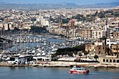 Malta, Valletta, Ta'Xbiex, Msida Creek, Yacht Basin