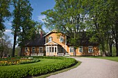 Latvia, Northeastern Latvia, Vidzeme Region, Gauja National Park, Sigulda, Turaida Museum Reserve, overseer's house