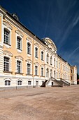 Latvia, Southern Latvia, Zemgale Region, Pilsrundale, Rundale Palace, b 1740, Bartolomeo Rastrelli, architect, exterior