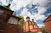 Estonia, Northeastern Estonia, Kuremae, Russian Orthodox Puhtitsa Convent, b 1895, main church