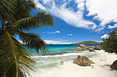 Anse Patates beach, La Digue island, Seychelles